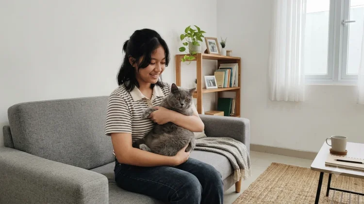 Bukan Sekadar Lucu, Ini Manfaat Memelihara Kucing bagi Kesehatan Mental