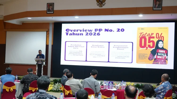 Penerimaan Pajak DJP Jatim II Tumbuh 25,04 Persen hingga Juli 2026