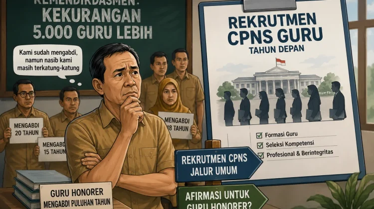 Pergunu Sidoarjo: CPNS Guru Bakal Dibuka,Honorer Jangan Kembali Jadi Korban