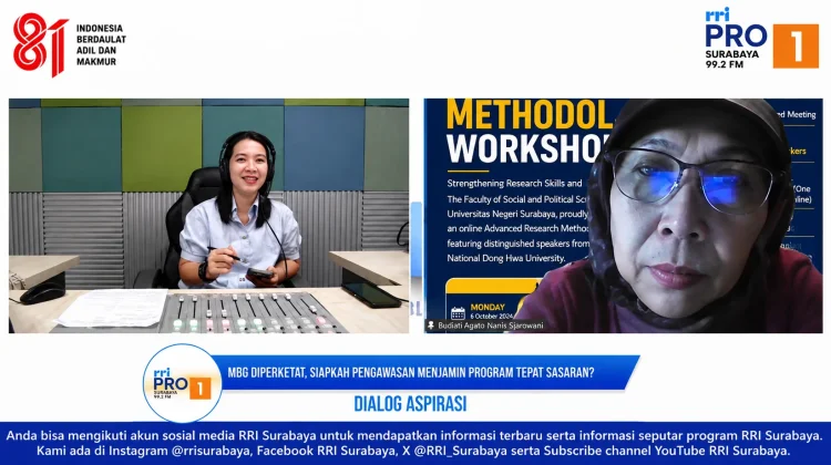 Prof. Nanik: Pengawasan Jadi Kunci Keberhasilan MBG