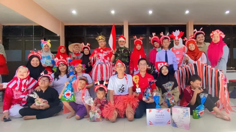 Semarak HUT RI ke-81, Anak-anak Disabilitas RAP Tampil di Lomba Yel-Yel Karnaval