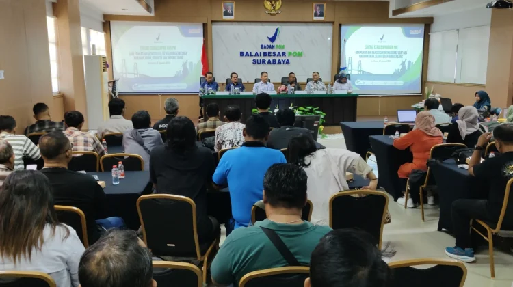 BPOM dan PWI Jatim Perkuat Edukasi Publik, Awasi 21.937 Produk di Jatim