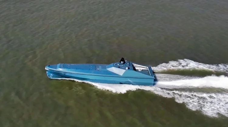 USV Kamikaze PT PAL Tampil pada Latihan Gabungan TNI 2026