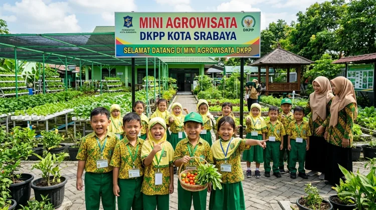 DKPP Surabaya Buka Kunjungan Edukasi Miniagrowisata Gratis