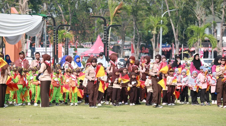 Prasiaga Pramuka Didorong Bentuk Karakter Anak sejak Dini