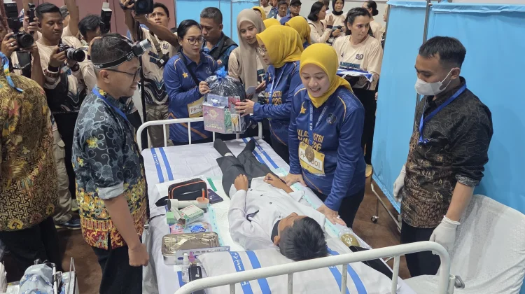 Jalasenastri Gelorakan Budaya Hidup Sehat Sambut Hari Jadi ke-80 di Surabaya