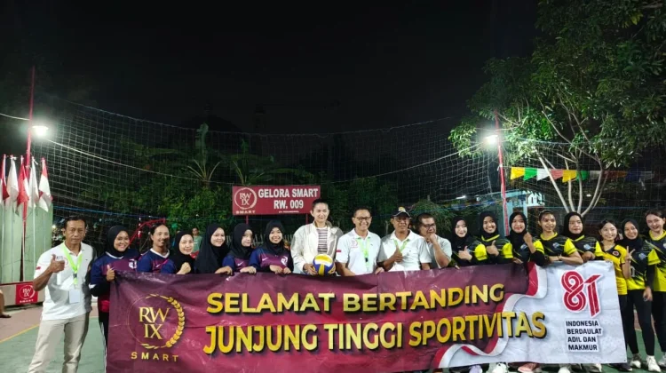 Pemain Voli Nasional Hadiri Exhibition Bola Voli Pepelegi Cup 2026
