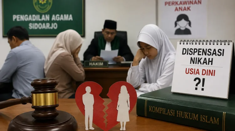 Perceraian Tinggi, 48 Anak di Sidoarjo Malah Ajukan Dispensasi Nikah