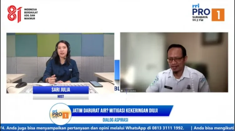 BMKG Minta Jatim Waspadai Puncak Kemarau