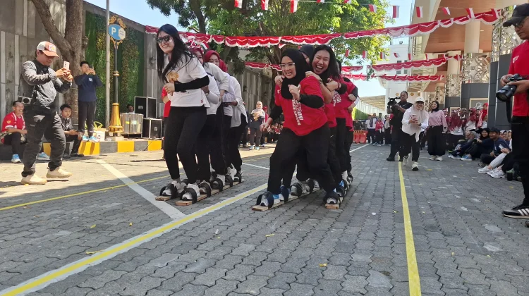 ASN Setwan Jatim Antusias Ikuti Semarak Agustusan