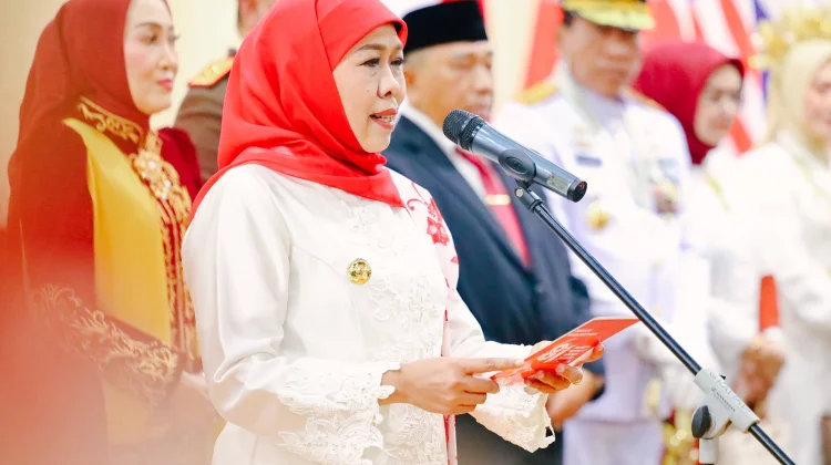 HUT RI, Khofifah Gelorakan Jatim Perkuat Kedaulatan Nasional