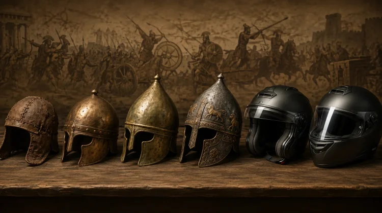 Dari Kulit hingga Baja, Begini Sejarah Panjang Terciptanya Helm