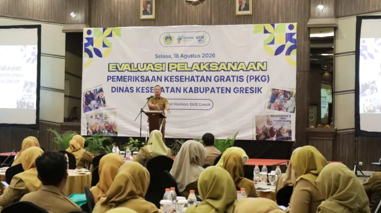Evaluasi PKG, Wabup Gresik Minta Hasil Pemeriksaan Jadi Dasar Program