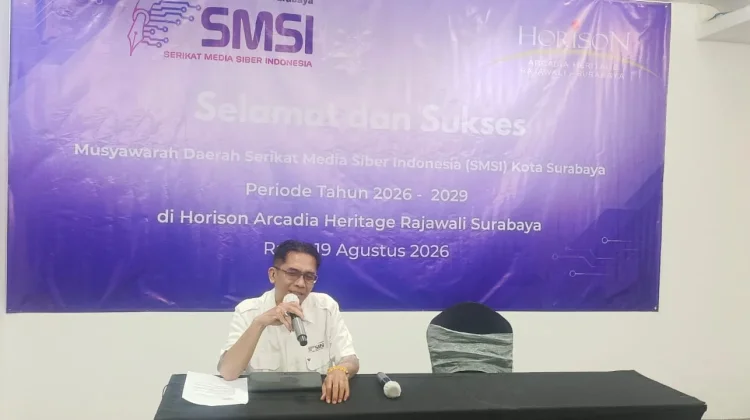 Iskandar Kembali Pimpin SMSI Kota Surabaya Secara Aklamasi
