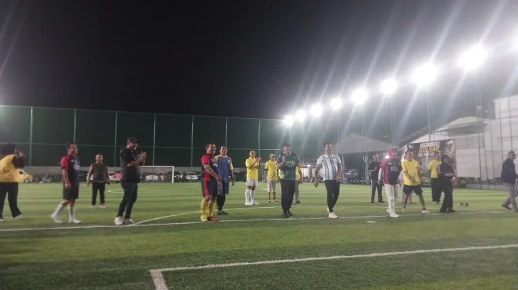 Elite Politik Sidoarjo Bersatu di Lapangan Hijau