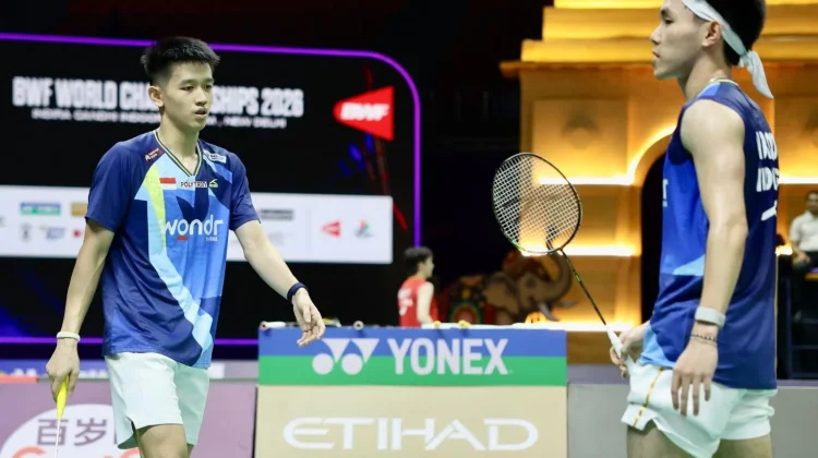 Raymond/Nikolaus Tersingkir di 32 Besar Kejuaraan Dunia BWF 2026
