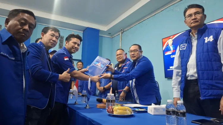 Wagub Emil Kembali Mencalonkan jadi Ketua Demokrat Jatim