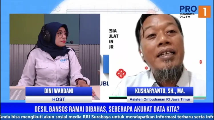 Ombudsman Soroti Pengaduan dan Pemutakhiran Data Desil Bansos