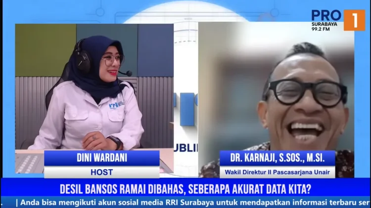 Akademisi Unair Soroti Perlunya Perbaikan Metode Penghimpunan Data Desil Bansos