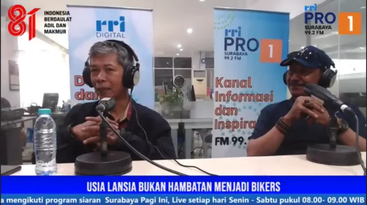 Hobi Motor Satukan Lansia dalam Kebersamaan