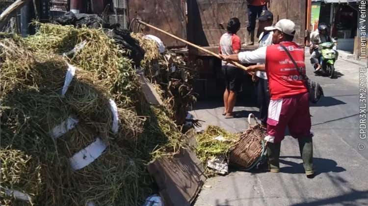 Sampah di Jembatan Genting Langsung Dibersihkan
