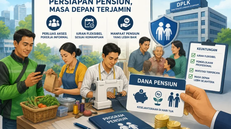 OJK Dorong Dana Pensiun Lebih Fleksibel untuk Pekerja Informal