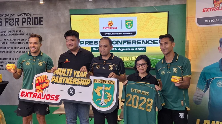 Kolaborasi Berlanjut, Extra Joss Jadi Energi Tambahan Persebaya hingga 2028