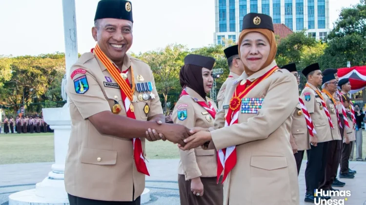 UNESA Siapkan Beasiswa bagi Anggota Pramuka Berprestasi