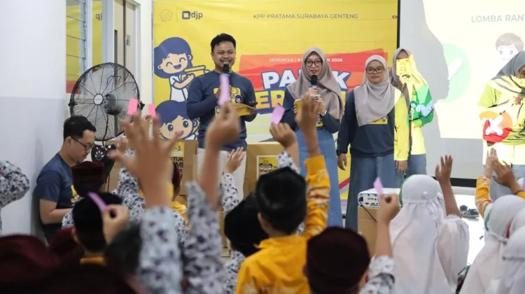 Pajak Kita Energi Generasi Juara, DJP Jatim I Edukasi 834 Siswa di Surabaya
