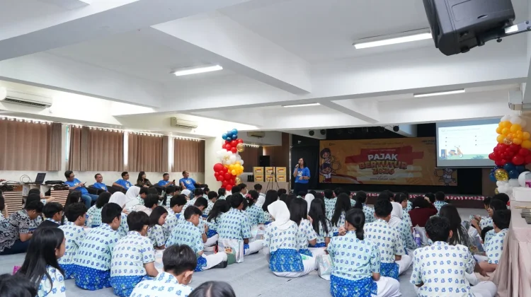 Kanwil DJP Jatim II Gelar Pajak Bertutur 2026 di SMP Pembangunan Jaya 2 Sidoarjo