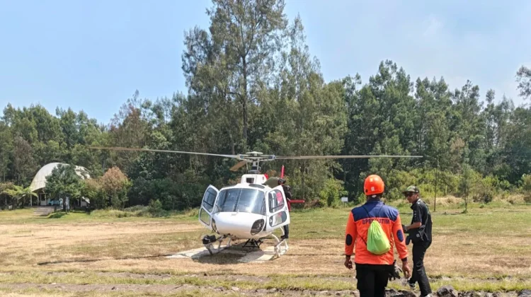 Karhutla Gunung Ijen Meluas, BPBD Jatim Kerahkan Helikopter