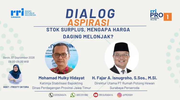 Harga Daging Sapi di Jatim Naik Signifikan, Gerakan Pangan Murah jadi Solusi
