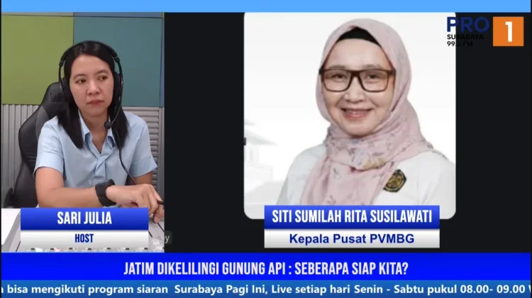 Aktivitas Gunung Api Terus Dipantau