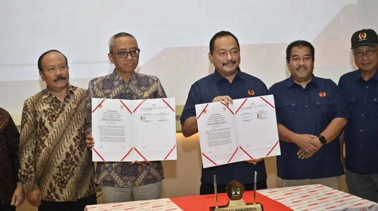 Untag Surabaya Gandeng KONI Jatim, Siapkan Beasiswa dan Kuliah Atlet