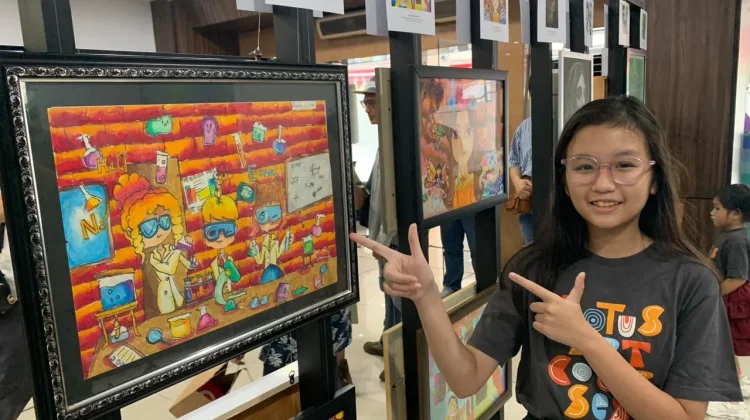 Kisah Beatrice: Meniti Bakat Seni Melalui Gambar Eksperimental