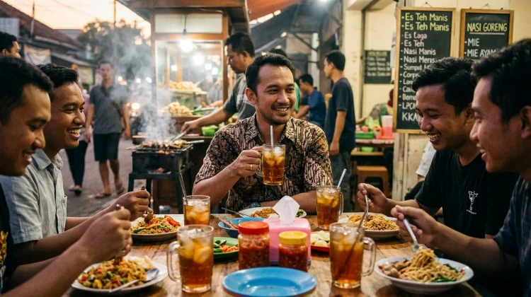 Segar dan Menetralkan: Alasan Sains di Balik Sensasi Es Teh Manis Pendamping Makan