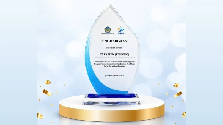 TASPEN Raih Penghargaan DJPb atas Sinergi Penyelenggaraan Jaminan Sosial ASN