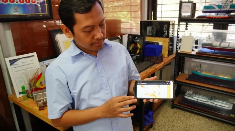 Dhimas: AISITS ITS Mampu Rekam Pergerakan Kapal Real Time