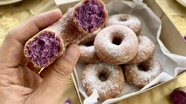 Inovasi Kuliner: Kelezatan Donat Ubi Ungu yang Lembut dan Kaya Antioksidan
