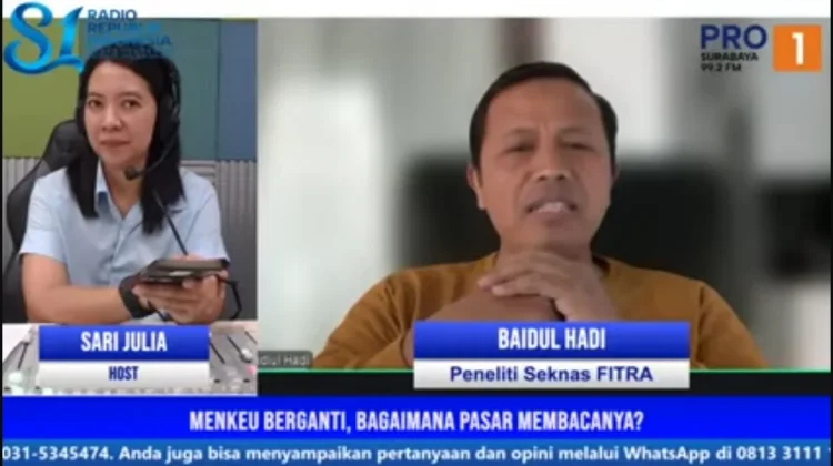 FITRA: Delapan PR Menanti Menkeu Suahasil