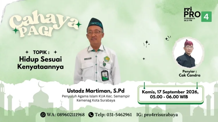 Terapkan Filosofi Kereta Api: KUA Semampir Ajak Masyarakat "Hidup Sesuai Rel"