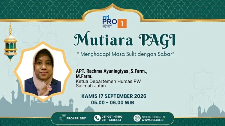 Hadapi Masa Sulit dengan Sabar, Tetap Disertai Ikhtiar