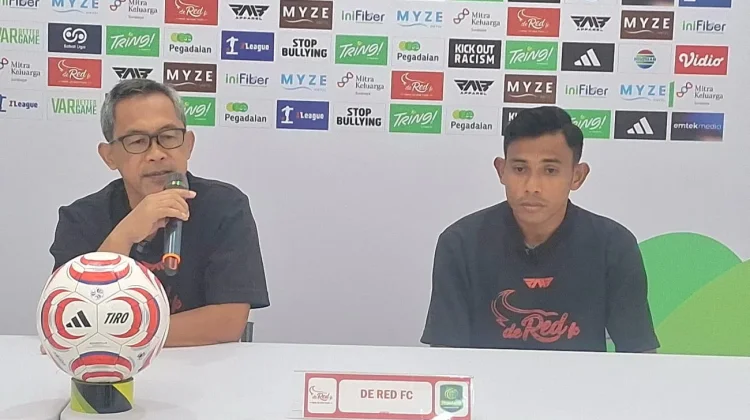 De Red FC Siap Bangkit, Finishing Jadi Fokus Lawan RANS Nusantara