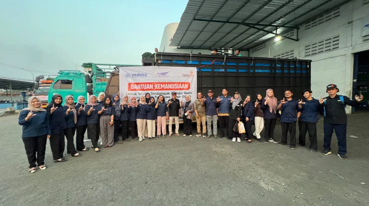 LAZISMU Jatim Kembali Kirim Bantuan Logistik untuk Korban Gempa Bumi Flores