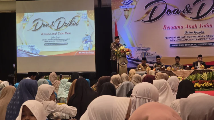 Doa Keselamatan Bersama 999 Anak Yatim, Warnai Peringatan Hari Perhubungan