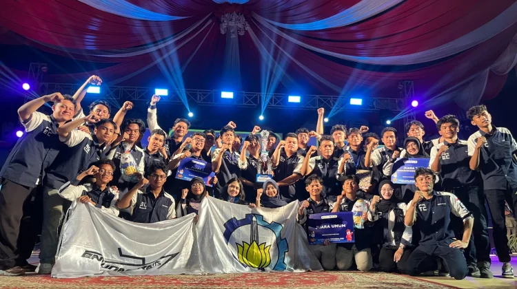 Lima Trofi Antar ITS Pertahankan Juara Umum KKI 2026