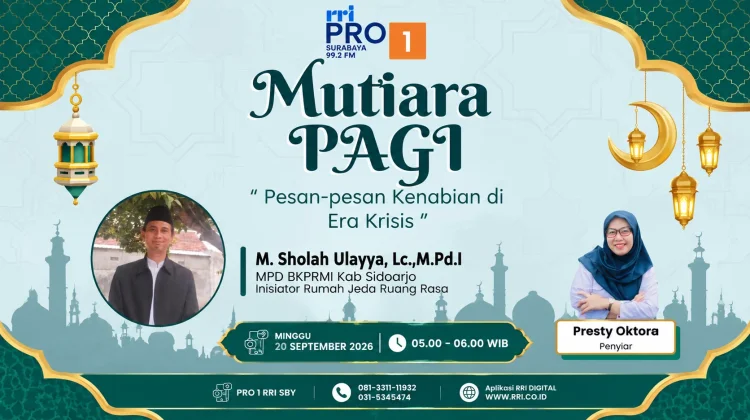 Pesan Kenabian di Era Krisis, Keadilan dan Kepedulian Jadi Pegangan