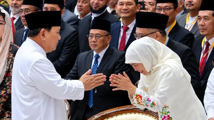Gubernur Khofifah Dampingi Prabowo Hadiri Satu Abad Gontor
