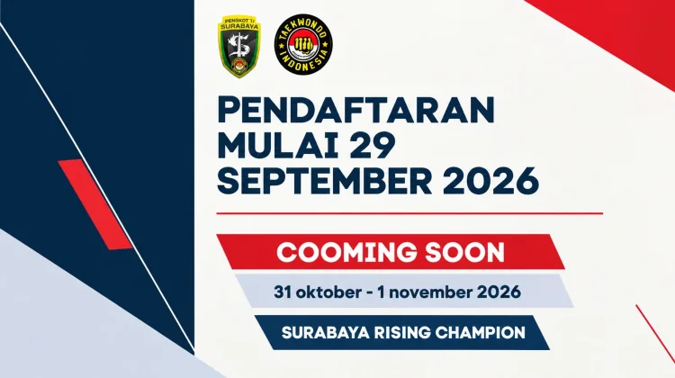 Pendaftaran Surabaya Rising Champion 2026 Resmi Dibuka