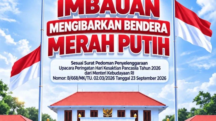 Gubernur Khofifah Imbau Warga Jatim Kibarkan Bendera Dua Hari